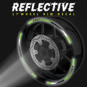 CLCRWSRAB01BXX17CC014 BOBMOTO Comb Reflective Wheel Rim 1100