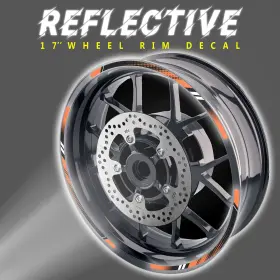 CLCRWSRAD01BXX17CC027 BOBMOTO Dot Reflective Wheel Rim 1100