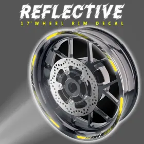 CLCRWSRAL02BXX17CC018 BOBMOTO Line Reflective Wheel Rim