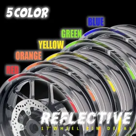 CLCRWSRAL02BXX17CC140 BOBMOTO Line Reflective Wheel Rim Fzs #3