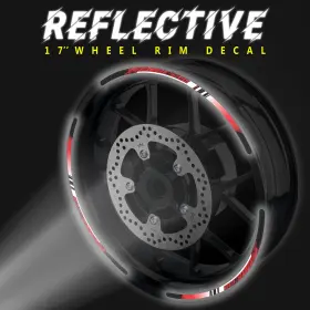 CLCRWSRAP05BXX17CC071 BOBMOTO Shade Reflective Wheel Rim