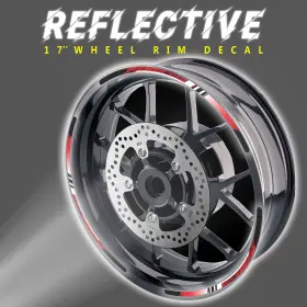 CLCRWSRAP05BXX17CC146 BOBMOTO Shade Reflective Wheel Rim