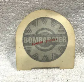 350231 BOMBARDIER Sticker Decal Nos