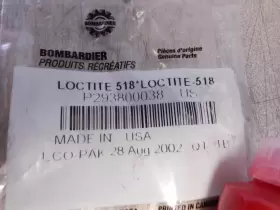 P293800038 BOMBARDIER Nos Loctite Flange Sealant #2