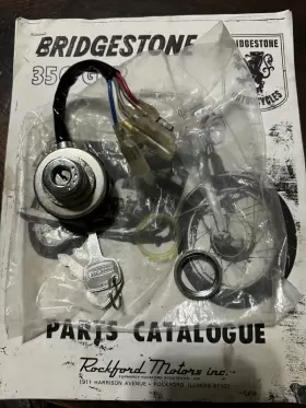 09075-104 BRIDGESTONE Nos Gtr Ignition Switch Keys Gto 350
