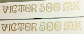 44-00138 BSA Victor Plate Panel Sticker Mx 500