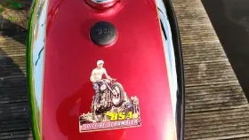 44-00316 BSA Spitfire Top Tank Decal Sticker Hill Climber