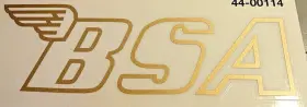 60-3158 BSA Winged Gas Tank Sticker B25 B50 Edge