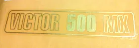 60-3736 BSA Victor Gas Tank Die Sticker Mx 500