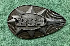 68-8186 BSA Left Tank Badge