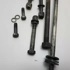 A65L BSA Lightning Bolts Nuts Washers #2