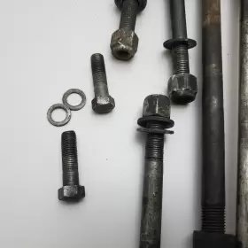 A65L BSA Lightning Bolts Nuts Washers #3