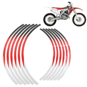 532616598485 BUYFORUUK Wheel Decals Rim Stickers Tape Stripes #3
