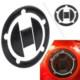 613654126479 CBDTIMES Carbon Fiber Fuel Tank Sticker Gas Cap