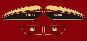 YXS-77-650RD CBX PERFORMANCE Fuel Tank Covers Pin Striping #2