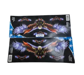 32505 CHROMA Bald Flag Military Pow Sticker Set Decal Dtom #3