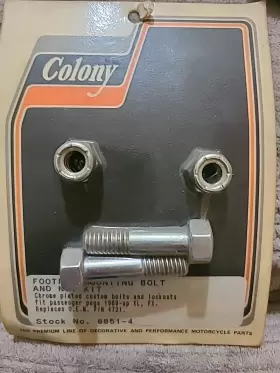 8851-4 COLONY Footpeg Mount Kit