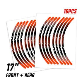 CLCRWSAL02BORG17CC025 CREATEMOTOR Rim Stripes Sticker Kit #2
