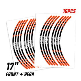 CLCRWSAP02BORG17CC014 CREATEMOTOR Carbon Rim Stripes Sticker #2