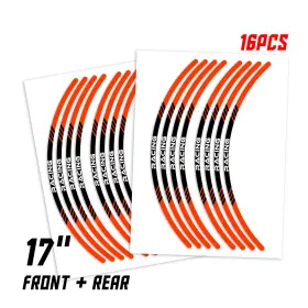 CLCRWSAP03BORG17CC094 CREATEMOTOR Triple Wheel Sticker Kit #2