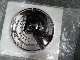 131-10-67 CUSTOM ENGRAVING Tail Derby Cover Cvo Crome #2