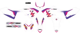 20-50-333 DCOR Graphics Pink Kit YZ125 YZ250 Yamaha