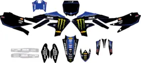 20-50-402 DCOR Graphics Racing Kit YZ250F Yamaha Star