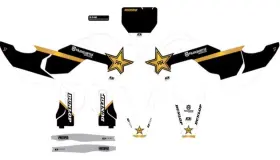 20-70-403 DCOR Rockstar Graphics Kit Husqvarna