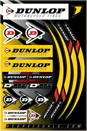 40-90-117 DCOR Decal Sheet Dunlop