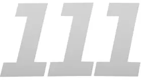 45-34-1 DCOR Race Plate