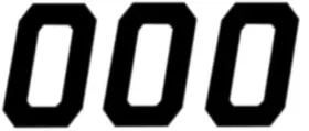45-35-0 DCOR Race Plate