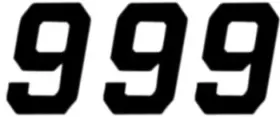 45-35-9 DCOR Race Plate