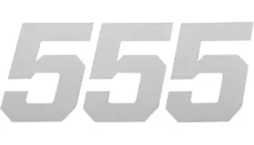 45-36-5 DCOR Race Plate