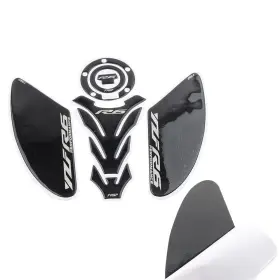 550732777591 DICTORCOLTD Carbon Fiber Tank Pad Traction Decal #2