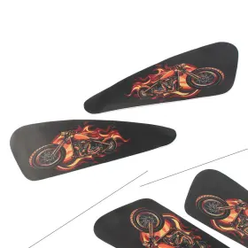 550748628504 DICTORCOLTD Fuel Gas Tank Stickers Decals 883