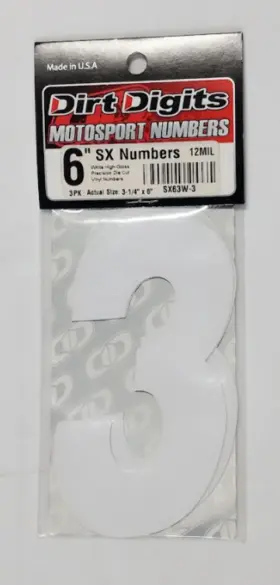1681456 DIRT DIGITS Decals Vinyls