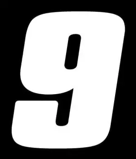 DD53W-9 DIRT DIGITS Decals Vinyls