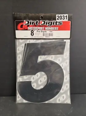 PD83B-5 DIRT DIGITS Decals Vinyls