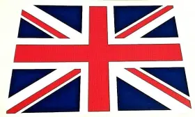 44-00286 DOMIRACER British Union Jack Flag Decal Stickers Gt