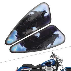 163892434466 DREAMHIGHH Stereo Fuel Gas Tank Stickers Pad