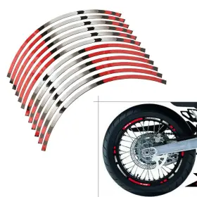232145338117 DREAMHIGHH Rim Stripes Wheel Decals Tape Drz