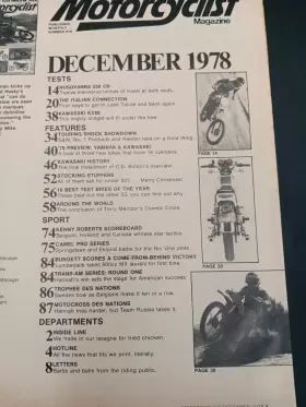 250CR DUCATI Motorcyclist Magazine History KX80 Kawasaki #2
