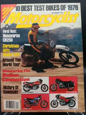 250CR DUCATI Motorcyclist Magazine History KX80 Kawasaki