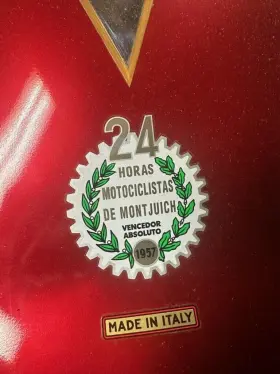 44-00301 DUCATI Montjuich Winner Jelly Mold Top Tank Sticker