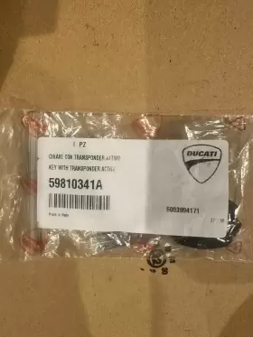59810341A DUCATI Key Blank Transponder Chip Panigale
