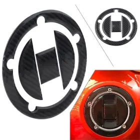 211000640534 EFMOTORSHOP Carbon Fiber Fuel Tank Sticker Gas