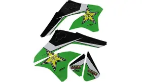 23-14124 FACTORY EFFEX Rockstar Graphics Kit KX450F Kawasaki