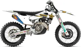28-09640 FACTORY EFFEX Rockstar Racing Graphic Kit Husqvarna