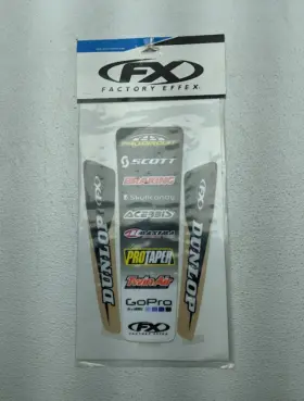 43201456 FACTORYEFFEX Fx Rear Fender Decal Graphics Kit