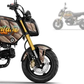 CL3WRAPGROM21021CC0058 FASTBOLT Graphic Wrap Sticker Grom